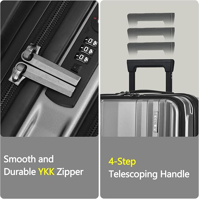 TydeCkare 16" Carry on Luggage - Image 8