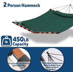 12FT 2 Person Hammock TegerDeger Large Hammock 450LB Capacity - Image 4