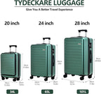 3Pcs Luggage Set, HardShell Lightweight, Only 20" - Image 2