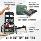 VENTURE 4TH Hanging Travel Toiletry Bag - Image 5