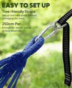 Chihee Cotton Hammock Large Soft Breathable Camping Hammock Holds Up to 660lbs - Image 4