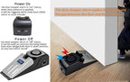 ZZRUI Upgraded 2 in 1 Portable Door Stopper Floor Wedge Security Alarm Loud - Image 2