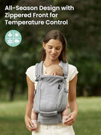 GROWNSY Baby Carrier Newborn to Toddler 7-44lbs, All Season Design - Image 3