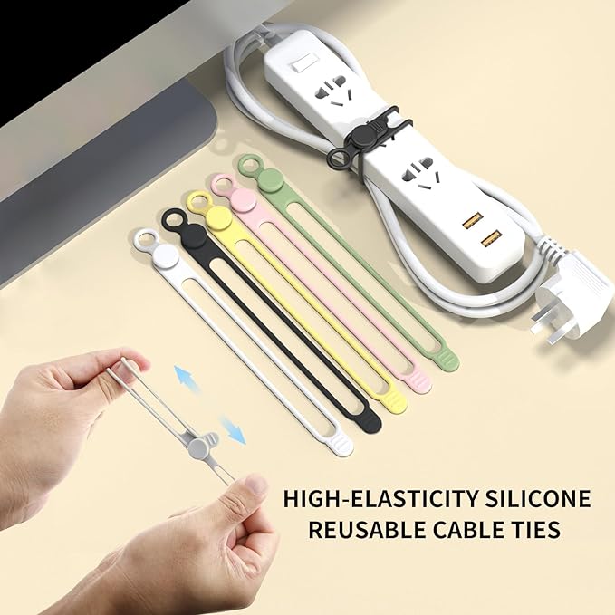 Silicone Cable Straps - Image 3