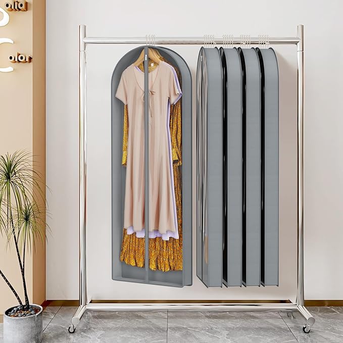 Zilink Luxury Breathable Fur Coat Storage Bags 60" Dress Bags - Image 4