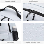 Lohol Water Resistant Backpack for Travel School Work, Casual Daypack - Image 7
