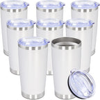 20oz Tumbler Bulk Stainless Steel Tumbler Cup by AUWBON