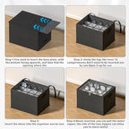 2 Pack Shoe Organizer for Closet - Image 2
