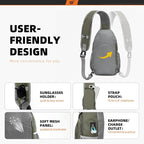 SKYSPER Sling Bag RFID Crossbody Sling Backpack Cross Body Shoulder Bag Travel - Image 4