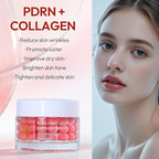 VP PDRN Pink Collagen Capsule Cream – Hydrating Face Moisturizer with Niacinamide, Lightweight Capsule Cream for Radiant, Smooth & Even-Looking Skin, 50g