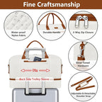 Weekender Bag for Women, Travel Duffel Bag Carry On Overnight Bag - Image 4