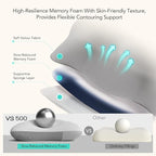 SKG Back Massager for Pain Relief Deep Tissue Cordless Back and Neck Massager - Image 4
