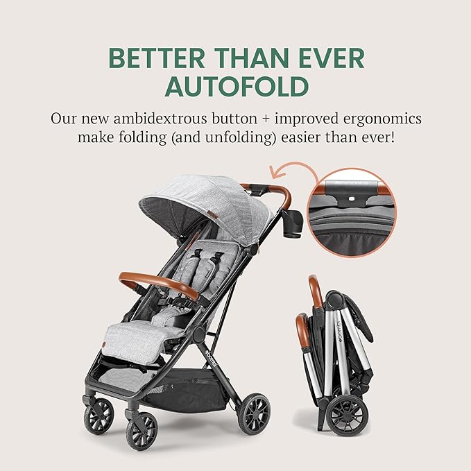 Bombi Bēbee V2 Lightweight Baby Stroller - Image 2