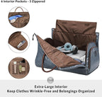 STOVER Garment Travel Duffle Bag, Large 2-in-1 Convertible Carry-on Luggage - Image 3