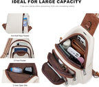10L Crossbody Sling Bag for Women Men Anti Theft Cross Body Fanny Pack Belt Bag - Image 4
