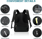 LOVEVOOK 17 inch Travel Laptop Backpack, Waterproof, Anti-Theft - Image 5