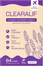 CLEARALIF Laundry Detergent Sheets, 64 Load by CLEARALIF