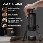 STARESSO PLUS SP300 Espresso Machine, Manual Portable Coffee Maker Compatible - Image 6