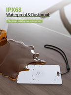LULULOOK Wallet Tracker Card, Ultra Slim Airtag Wallet Works - Image 8