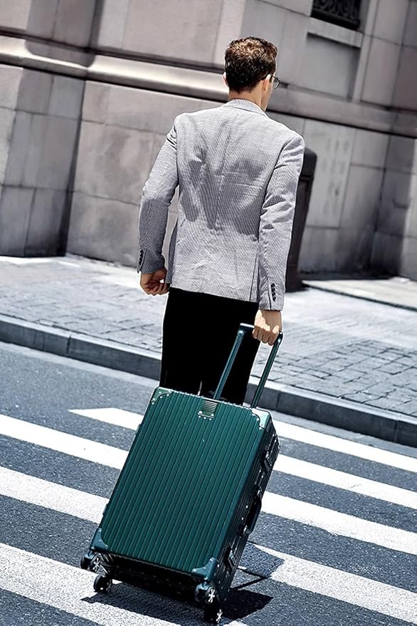 HotWay 28 Inch All Aluminum Checked in Luggage, Hard Shell Suitcase - Image 6