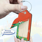 2 Pack Luggage Tags, Leather Suitcase Tags - Image 5