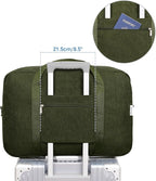 Carry on luaggage 22x14x9 Airlines Approved Foldable Carry on Bag Travel Duffel - Image 6