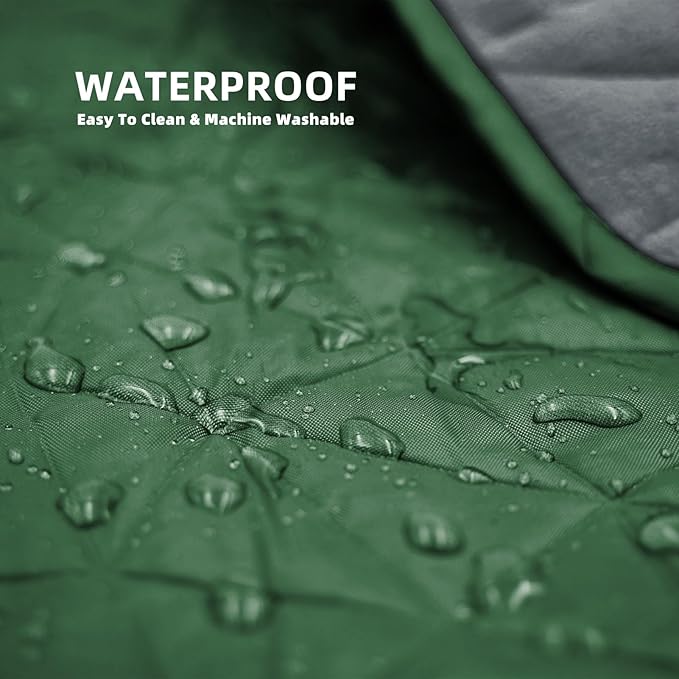 Outdoor Waterproof Blanket, Foldable Fleece Stadium Blanket - Image 4