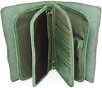 Genuine Leather Nomad Organizer Travel Wallet | Women's Wallet Clutch Passport - Image 8