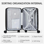 MILADA Checked Luggage 24 Inch Luggage - Image 6