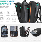 50L Carry on Travel Backpack, Expandable Airline Approved Backpacks - Image 2