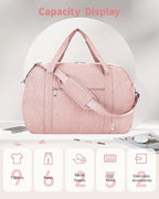 Narwey Carry on Bag 22x14x9 Airlines Approved, Carry on Duffle Bag - Image 7