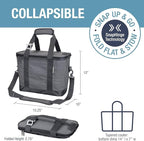 CleverMade Collapsible Insulated Cooler Bag – Leakproof Soft Folding Cooler - Image 3