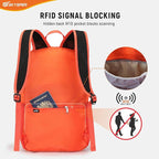 SKYSPER Small Hiking Backpack for Men Women 20L RFID Packable Daypack - Image 2