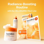 Torriden CELLMAZING Vita C Ampoule 30ml (1.01 fl.oz.) | Refining Sagging Pores and Skin Texture | 5D Vitamin C, Seaweed Complex, Panthenol | Korean Facial Serum