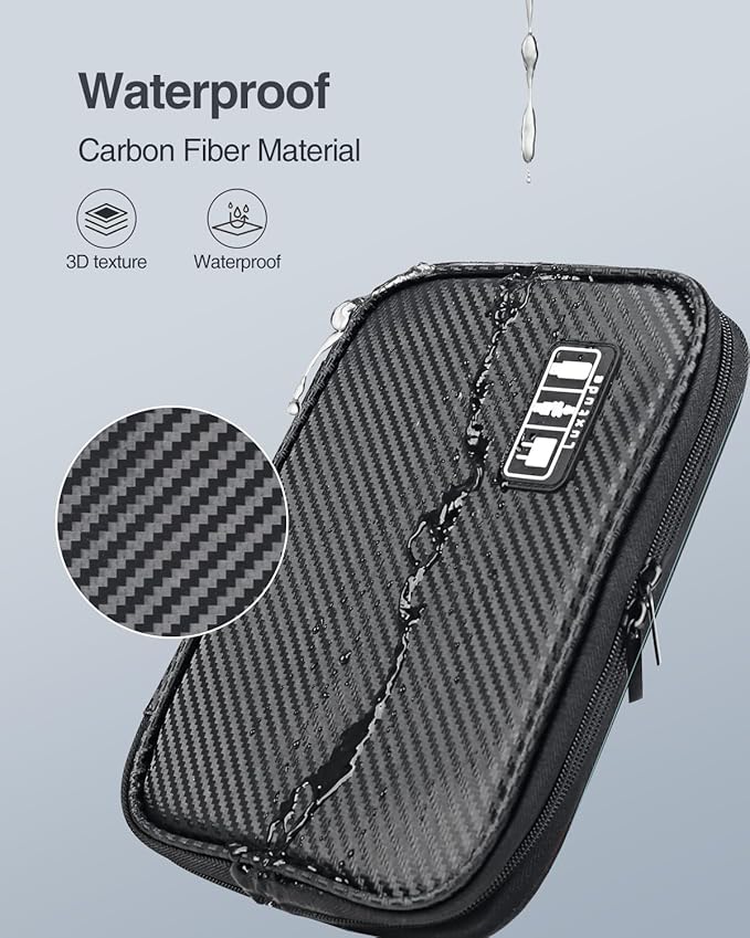 Luxtude Cord Organizer Travel, Cable Organizer Bag, Portable Electronics - Image 3