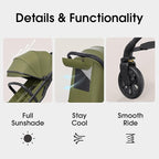 newyoo Lightweight Travel Stroller - Image 6