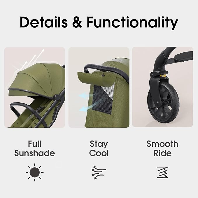 newyoo Lightweight Travel Stroller - Image 6