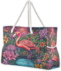 senya Large Beach Bags Totes Canvas Tote Shoulder Bag Soft Wave Water Resistant by senya