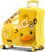 Kids' Lightweight Ride on Luggage by AOWEILA