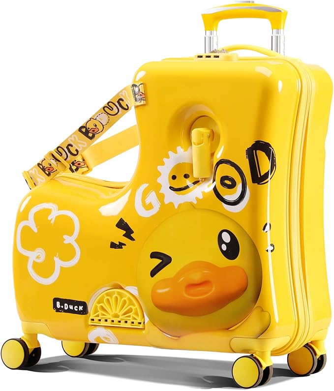 Kids' Lightweight Ride on Luggage by AOWEILA