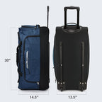 Pacific Gear Rolling Duffel Wheels, 30-inch Luggage, Hockey Bag, Heavy Duty - Image 5