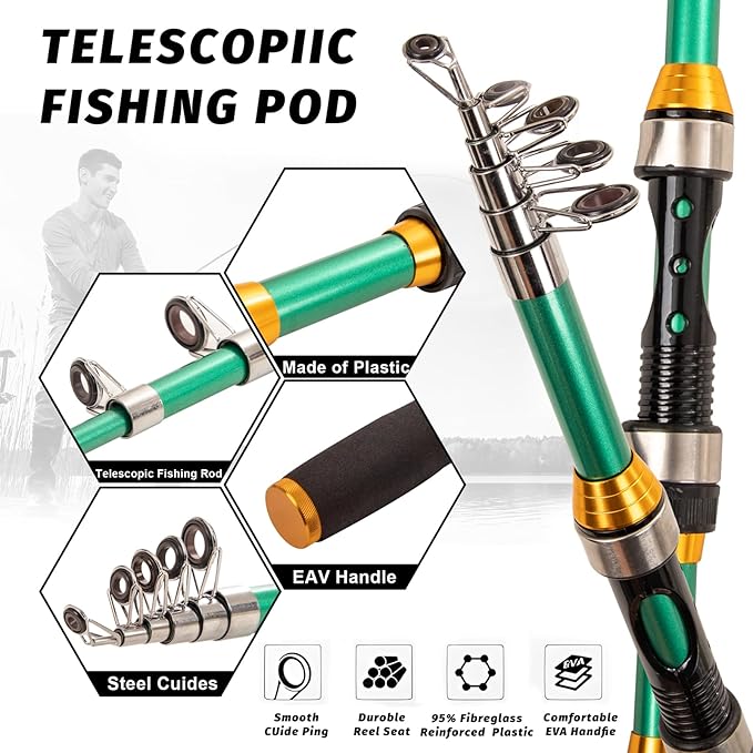 I00000 Fishing Rod and Reel Combos - Image 2