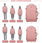 Travel Laptop Backpack for Women, 50L Expandable Extra Large Backpack, Carry On - Image 8