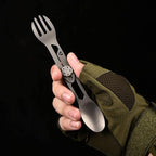 CMB Made Knives Titanium 2 in 1 Folding Fork and Spoon Combo Lightweight - Image 5