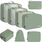 BAGAIL 8 Set Packing Cubes Luggage Packing Organizers by BAGAIL