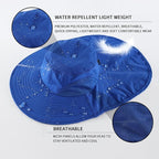 Home Prefer Outdoor UPF50+ Sun Hat Wide Brim Mesh Fishing Hat - Image 3