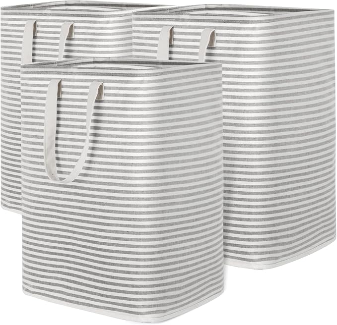 Lifewit 3 Pack Laundry Hamper Large Collapsible Laundry Baskets, Freestanding by Lifewit