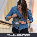 Lewis N. Clark Stash Neck Travel Wallet, RFID Blocking Passport Holder - Image 7
