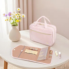 BAGAIL Hanging Toiletry Bag for Women Water-resistant Cosmetic Bag Large - Image 7