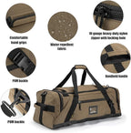 90L Large Duffle Bag, Gym Bags For Men Weekend Bag For Women Travel Backpack - Image 5